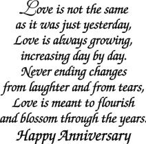 Changing Love